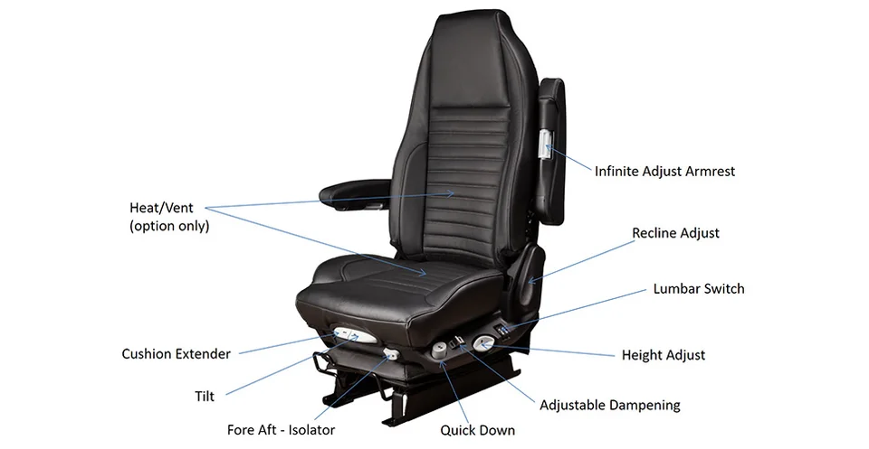 Comfortable Truck Seat